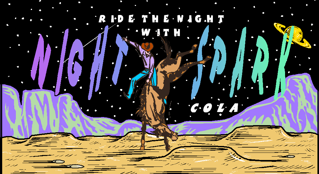 Night Spark Cola advertisement